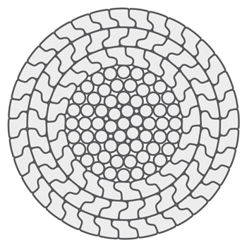 Full locked coil ropes